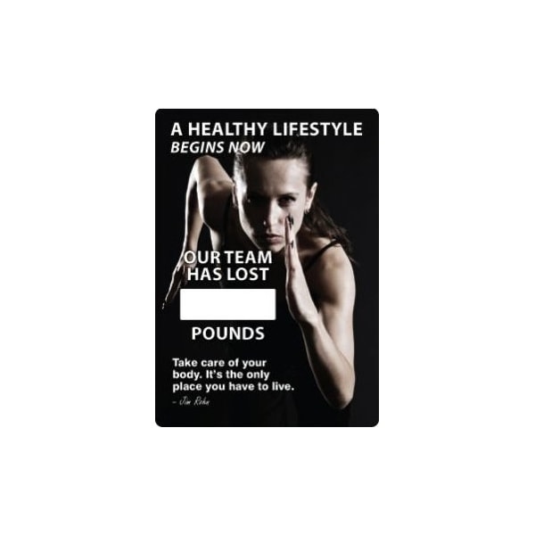 Accuform WORKHEALTHY WRITEADAY SCOREBOARDS MSR800PL MSR800PL - main